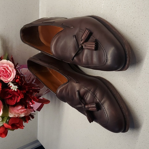 Mens ALLEN EDMONDS dress shoes (sz 12D) - Picture 2 of 8